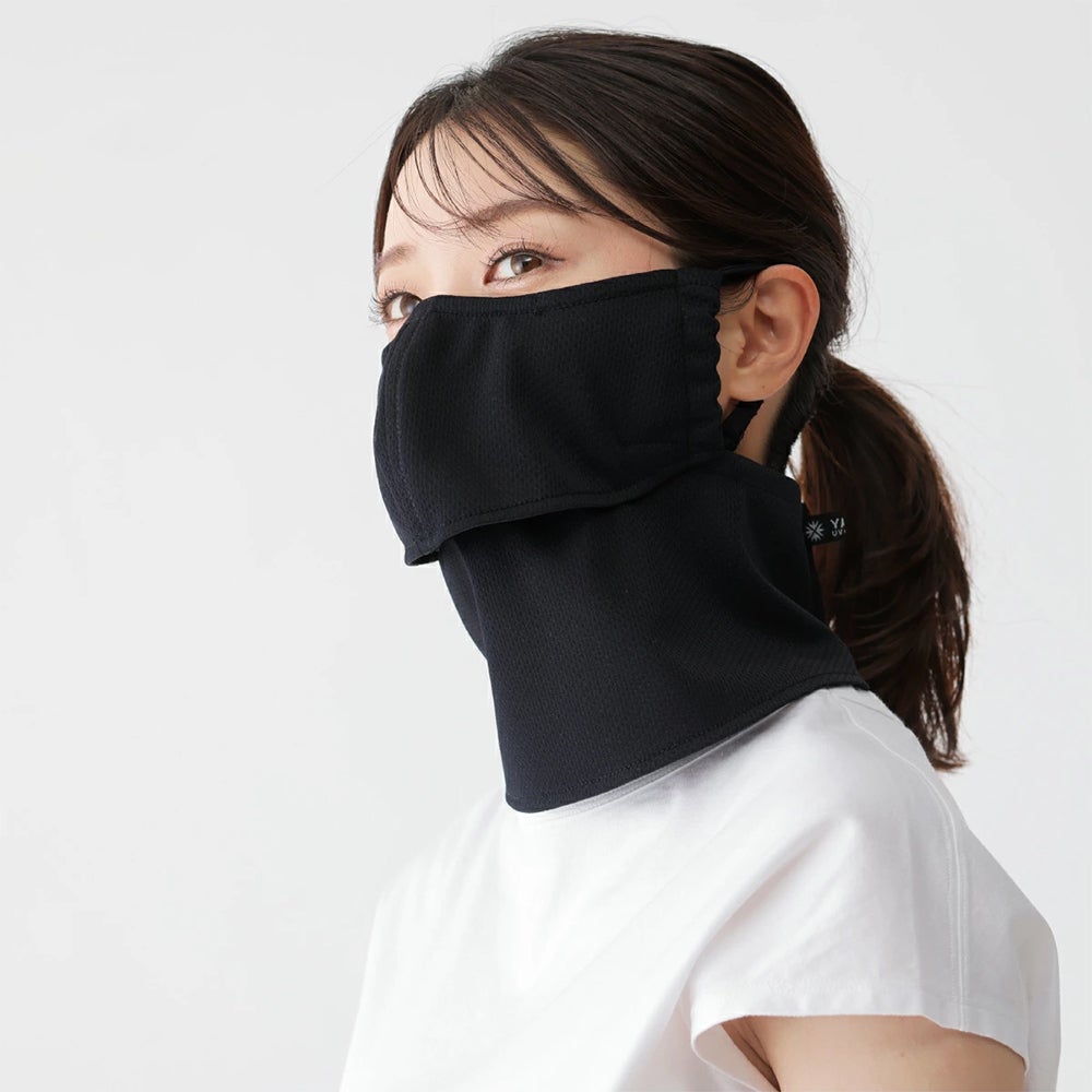 ヤケーヌ爽COOL 正規品取扱い店 日焼け防止 UVカット フェイスカバー