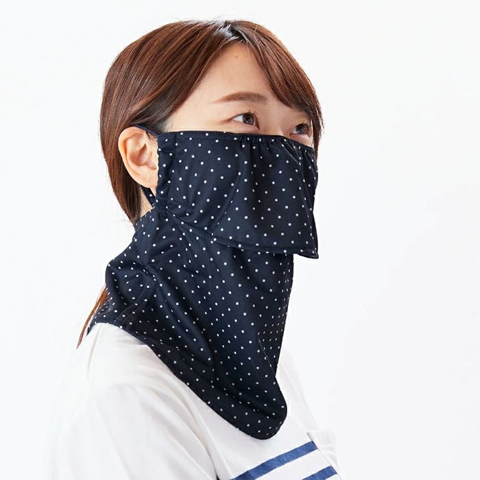 ヤケーヌ ピンドット 正規品取扱い店 日焼け防止 UVカット マスク