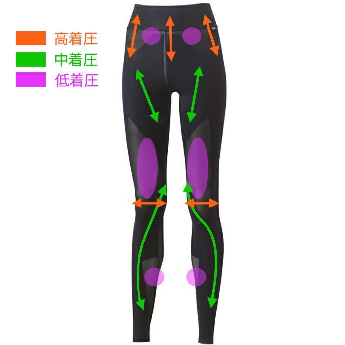 30％OFF・Sサイズのみ】ウィメンズロングスパッツ(アスリートモデル