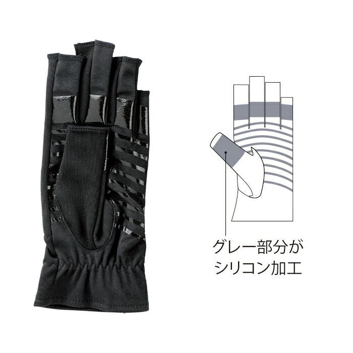 強力グリップ 手袋 トップカット 両手セット 片手売り テニス グローブ