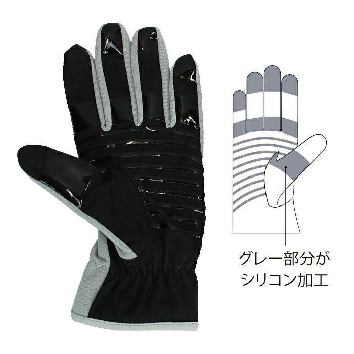 Mサイズのみ】強力グリップ 手袋 全指 両手売り 左右セット テニス