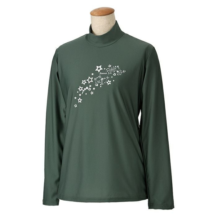 SALE・30％OFF】ハイネック 長袖シャツ UVカット 消臭 ストレッチ 日本
