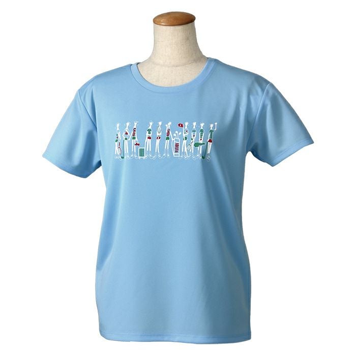 Tシャツ ガールズ柄 2026SS UVカット ストレッチ 吸汗発散 M L 26-009