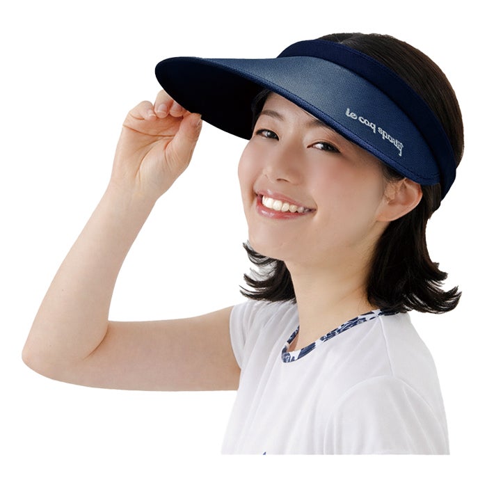 差し込み バイザー サンバイザー ワイドひさし LT5SCP14L テニス