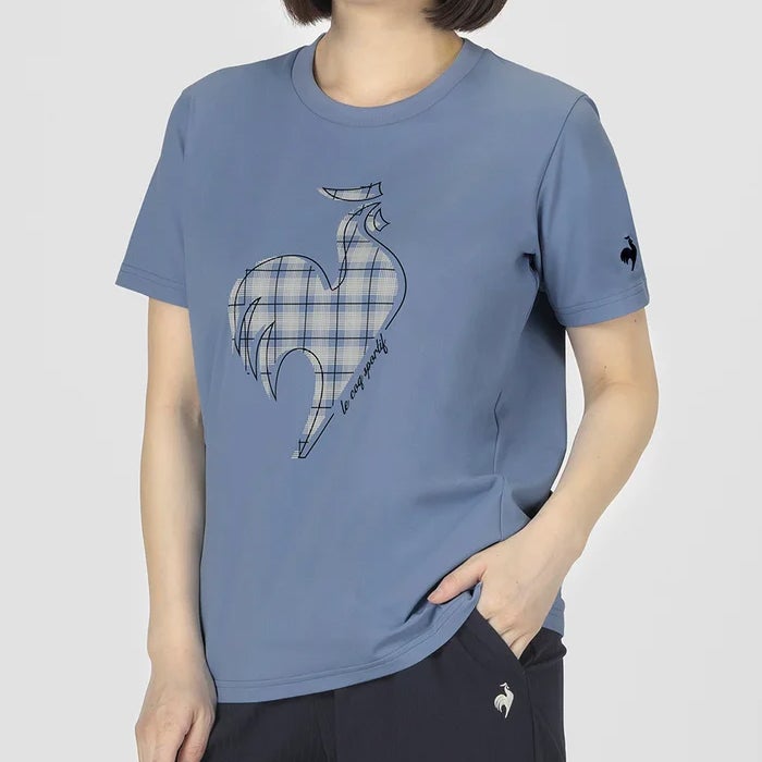 サンスクリーン 半袖Tシャツ ルコック UVカット 吸汗速乾 遮熱